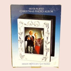 Vintage Silver Plated Christmas
Photo Album